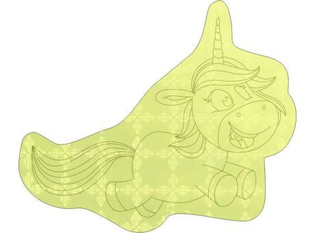 Sticker S-12 Einhorn 2 68 x 59 mm