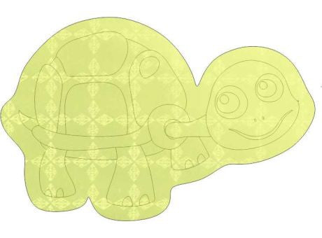 Sticker S-15 Schildkröte 66 x 58 mm