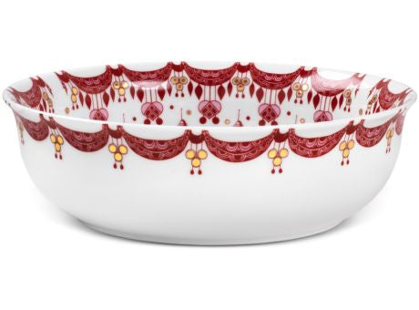 Björn Wiinblad Weihnachtsschale rot 24cm
