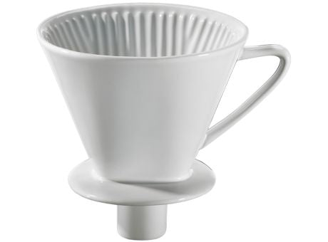 Cilio Kaffeefilter mit Stutzen Gr.4 weiß