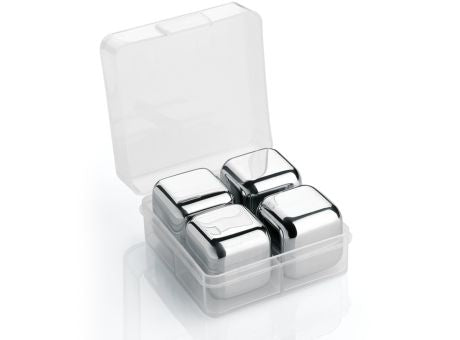 Cilio Kühlwürfel STEEL 4er Set