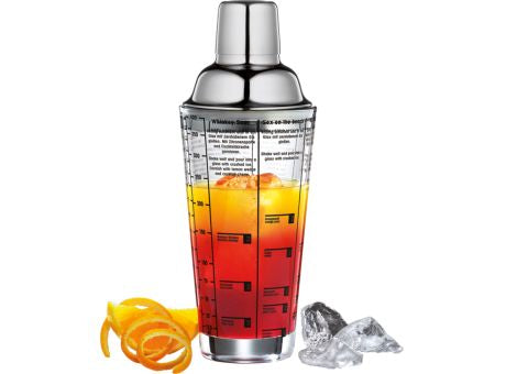 Cilio Cocktailshaker mit Rezepten