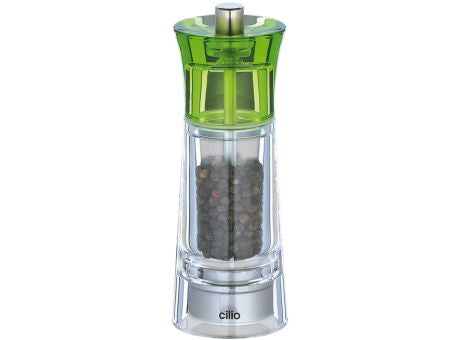 Cilio Pfeffermühle GENOVA 14cm grün