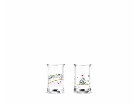Holmegaard Christmas Weihnachtsschnapsglas 2017 2er Set 3cl