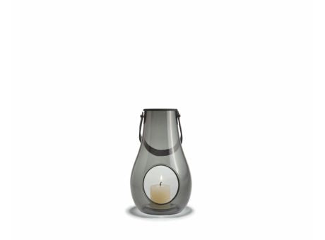 Holmegaard Design with Light Laterne smoke 25cm
