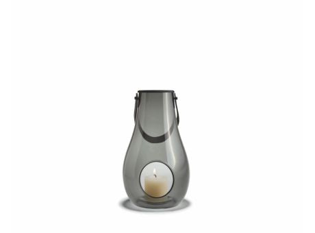 Holmegaard Design with Light Laterne smoke 29cm