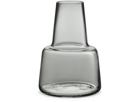 Holmegaard Flora Vase mittlerer Hals smoke 24cm