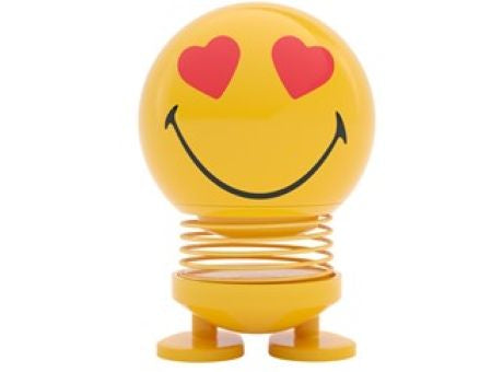 Hoptimist Small Smiley Love Gelb