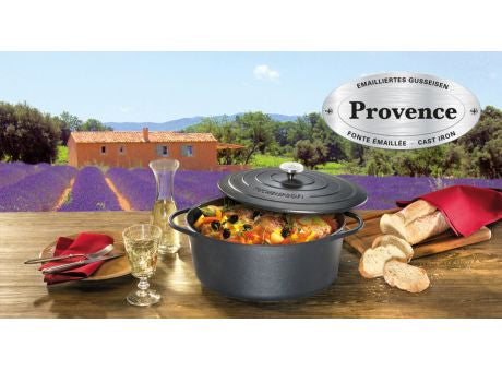 Küchenprofi Bratentopf oval 35cm schwarz