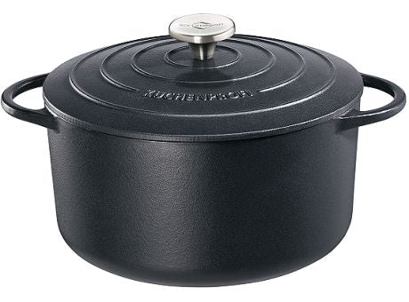 Küchenprofi Bratentopf rund 28cm schwarz
