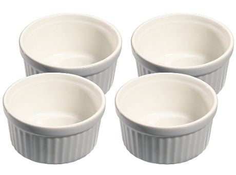 Küchenprofi Ragoutschälchen 4er Set 10cm hellgrau