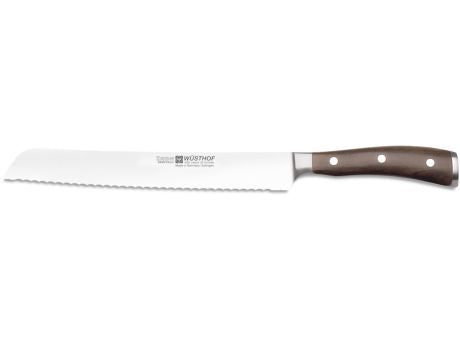 Wüsthof IKON Brotmesser mit Wellenschliff 23cm