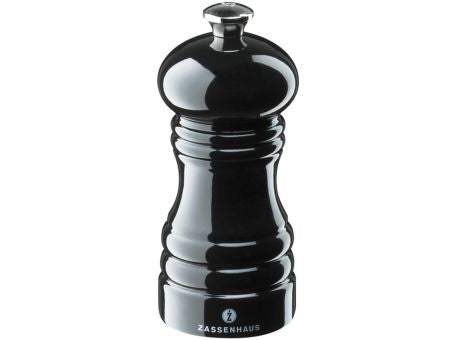 Zassenhaus Salzmühle Berlin 12cm schwarz glänzend
