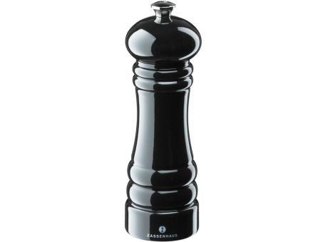 Zassenhaus Pfeffermühle Berlin 18cm schwarz glänzend