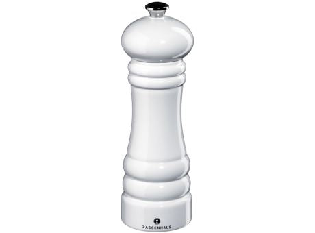 Zassenhaus Pfeffermühle Berlin 18cm weiß glänzend