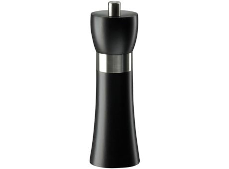 Zassenhaus Salzmühle Hamburg 18cm schwarz matt