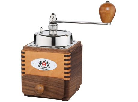 Zassenhaus Kaffeemühle Montevideo Nussbaum und Birne