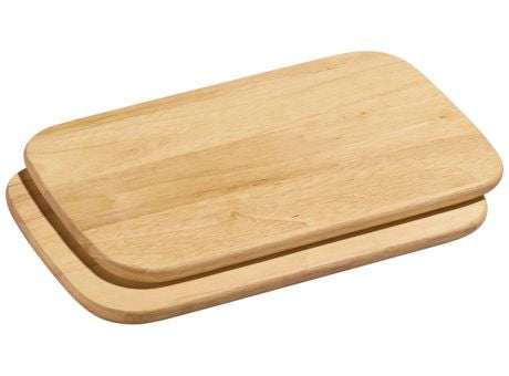 Zassenhaus Frühstücksbretter 2er Set hell 26cm