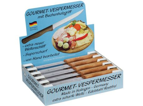 Zassenhaus Gourmet- und Vespermesser Buche