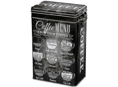 Zassenhaus Vorratsdose schwarz 500gr