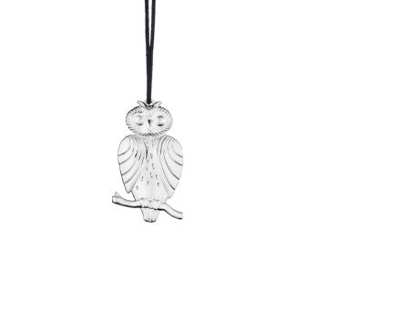 Rosendahl Weihnachten Christbaumanhänger Eule silber