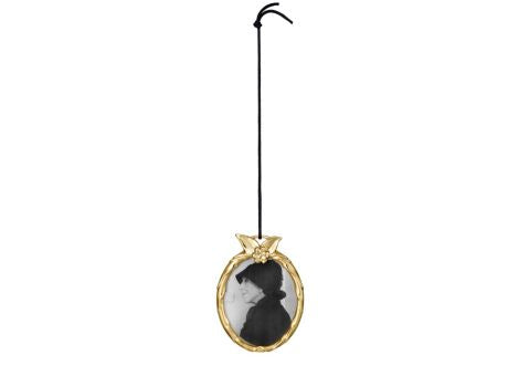 Rosendahl Weihnachten Christbaumanhänger mit Bilderrahmen gold