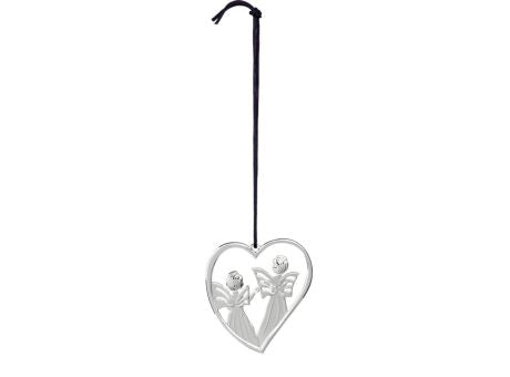 Rosendahl Weihnachten Christbaumanhänger Herzengel silber