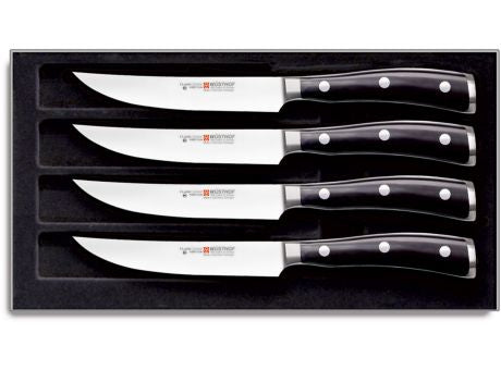 Wüsthof CLASSIC IKON Steakmessersatz 4-tlg