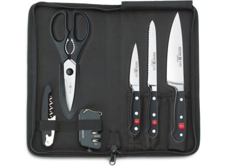 Wüsthof Traveler Set GOURMET + Acessoires 6-tlg