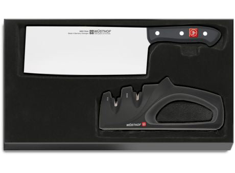 Wüsthof CLASSIC IKON Messersatz mit Messerschärfer 2-tlg