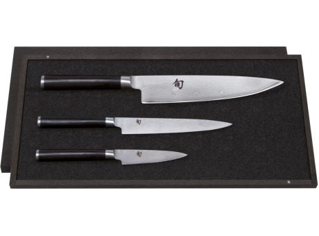 KAI SHUN CLASSIC Messerset 3tlg. Office- + Allzweck- + Santoku Messer