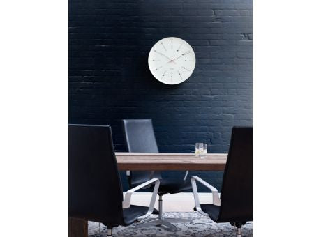 Arne Jacobsen Bankers Wanduhr Ø16cm