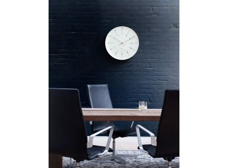 Arne Jacobsen Bankers Wanduhr Ø21cm