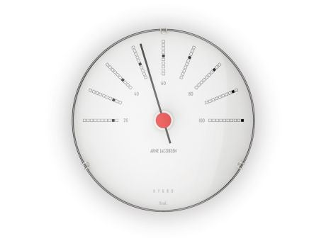 Arne Jacobsen Wetterstation Bankers Hygrometer Ø12cm