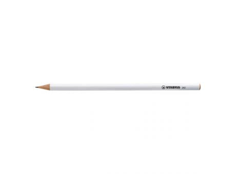 STABILO Grafitstift weiß
