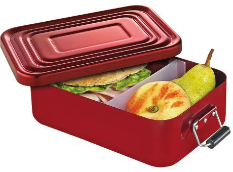 Küchenprofi Lunch Box klein Aluminium rot
