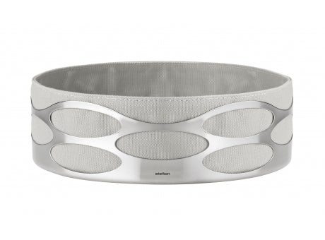 Stelton Embrace Brotschale 7 x 23 cm chalk