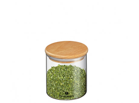 Zassenhaus Vorratsglas mit Holzdeckel 600ml