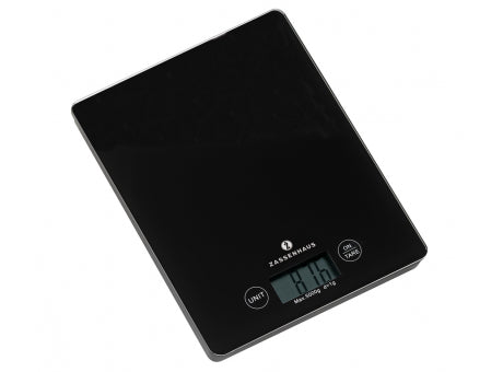 Zassenhaus Digital-Waage Balance schwarz