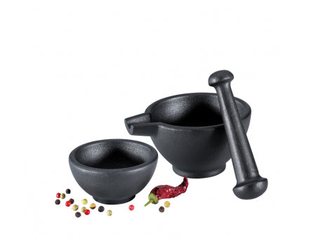 Zassenhaus Mörser 3er Set Gusseisen 10cm