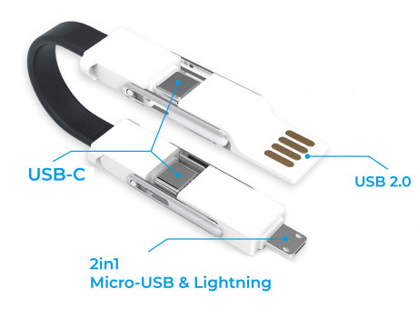 Smrter Colibri ULTRA 5in1 Ladekabel für den Schlüssebund