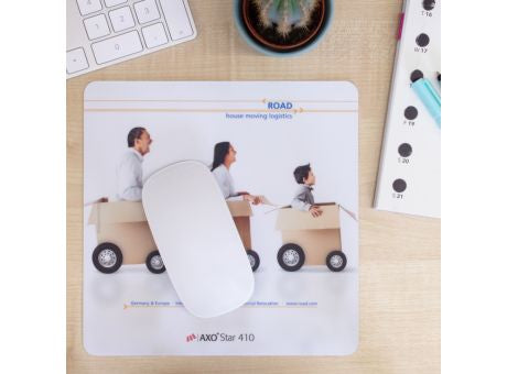 Mousepad AXOStar 410 Blueline, 24 x 19,5 cm rechteckig, 1,75 mm dick