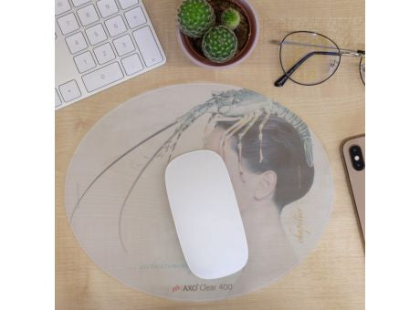 Mousepad AXOClear 400, 24 x 19,5 cm rechteckig, 0,9 mm dick