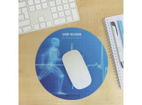 Mousepad AXOSoft 400, 24 x 19,5 cm rechteckig, 2,5 mm dick