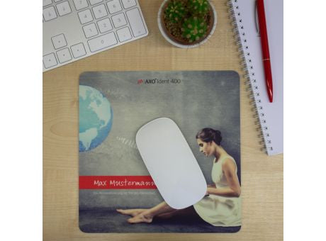 Mousepad AXOIdent 400, 24 x 19,5 cm rechteckig, 2,3 mm dick