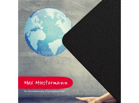 Mousepad AXOIdent 400, 24 x 19,5 cm rechteckig, 1,4 mm dick