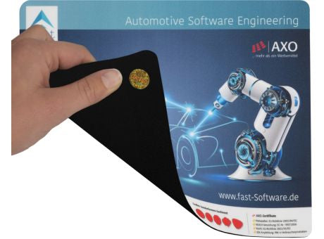 Mousepad AXOFast 400, 24 x 19,5 cm rechteckig, 2,3 mm dick