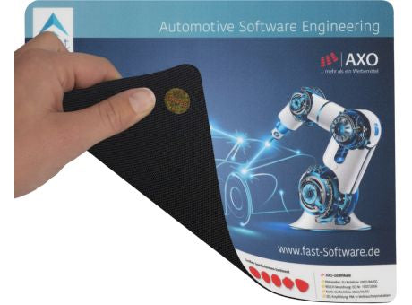 Mousepad AXOFast 400, 24 x 19,5 cm rechteckig, 1,4 mm dick