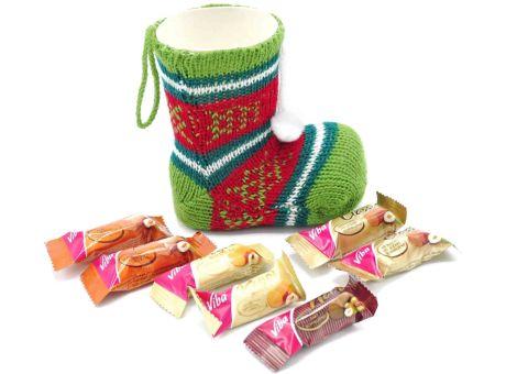 Nikolausstiefel Nougat, 100g, neutral