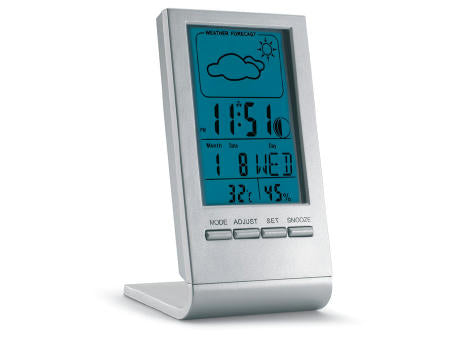 Wetterstation mit blauem LCD